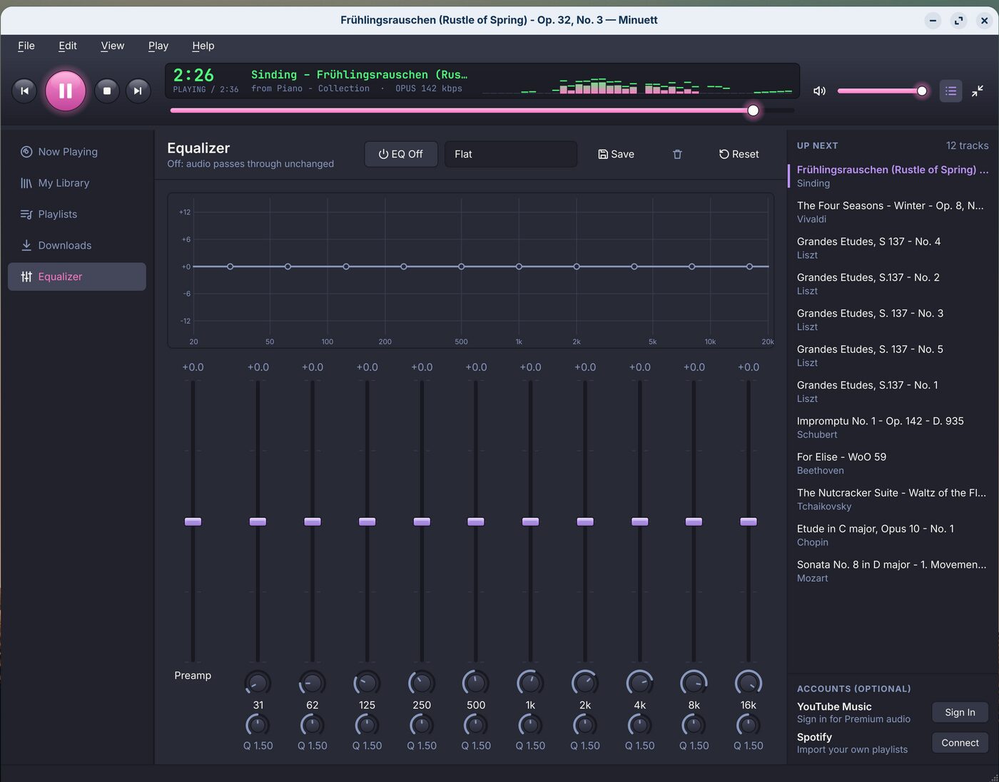 The 10-band parametric equalizer